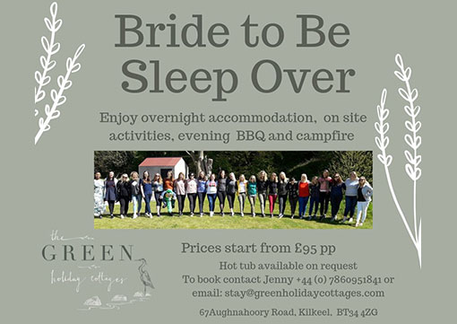 Bride to be sleepover